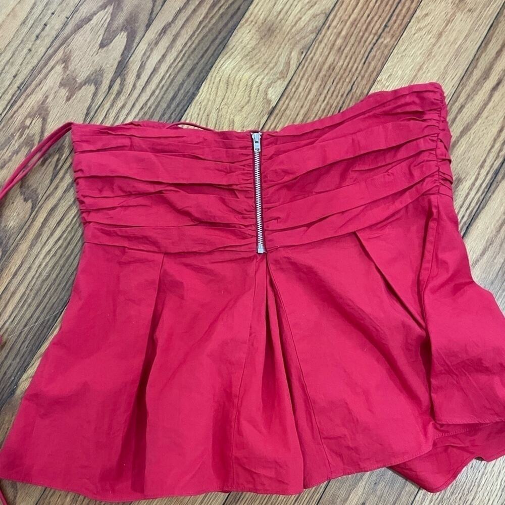Red Halter Top L - Picture 3 of 6